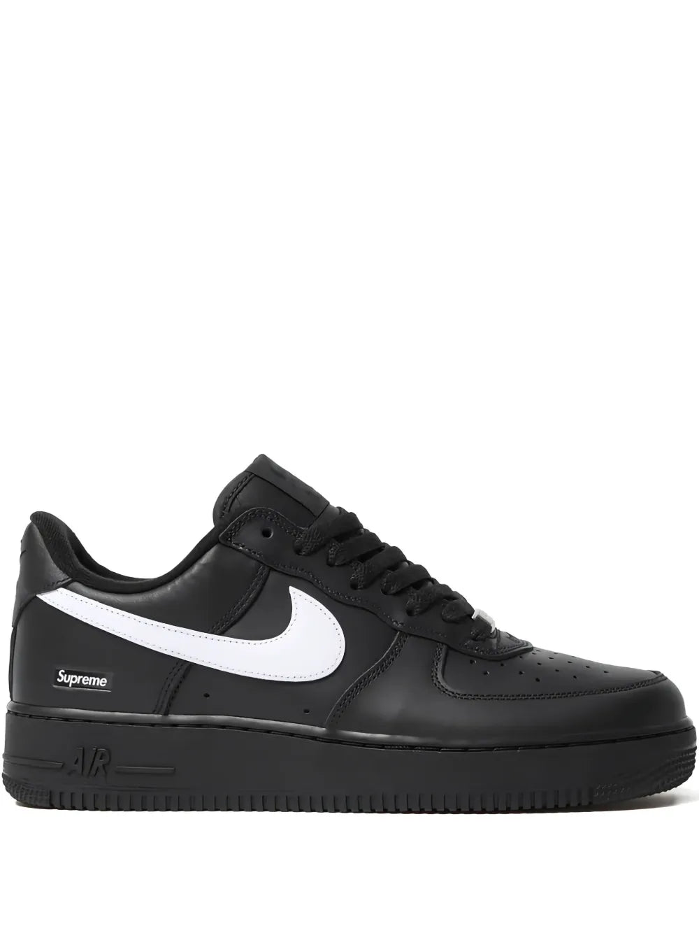 Supreme x Nik ee air force 1 low black white