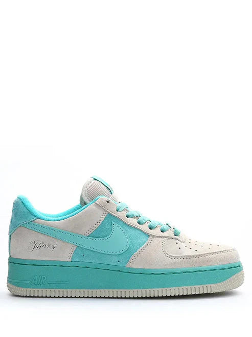 nikee airforce 1 x tiffany grey blue for her sale