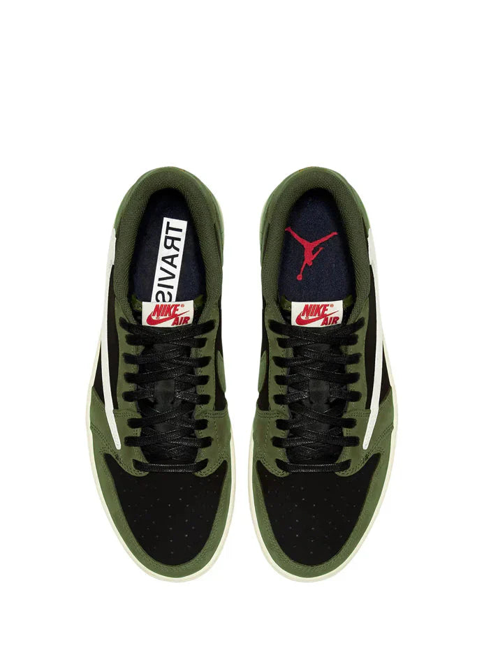 AIR JORDAN RETRO 1 TRAVIS SCOTT Low Olive