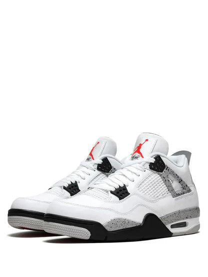 Nikee Air Jordan Retro 4 White Cement Semi Ua Quality