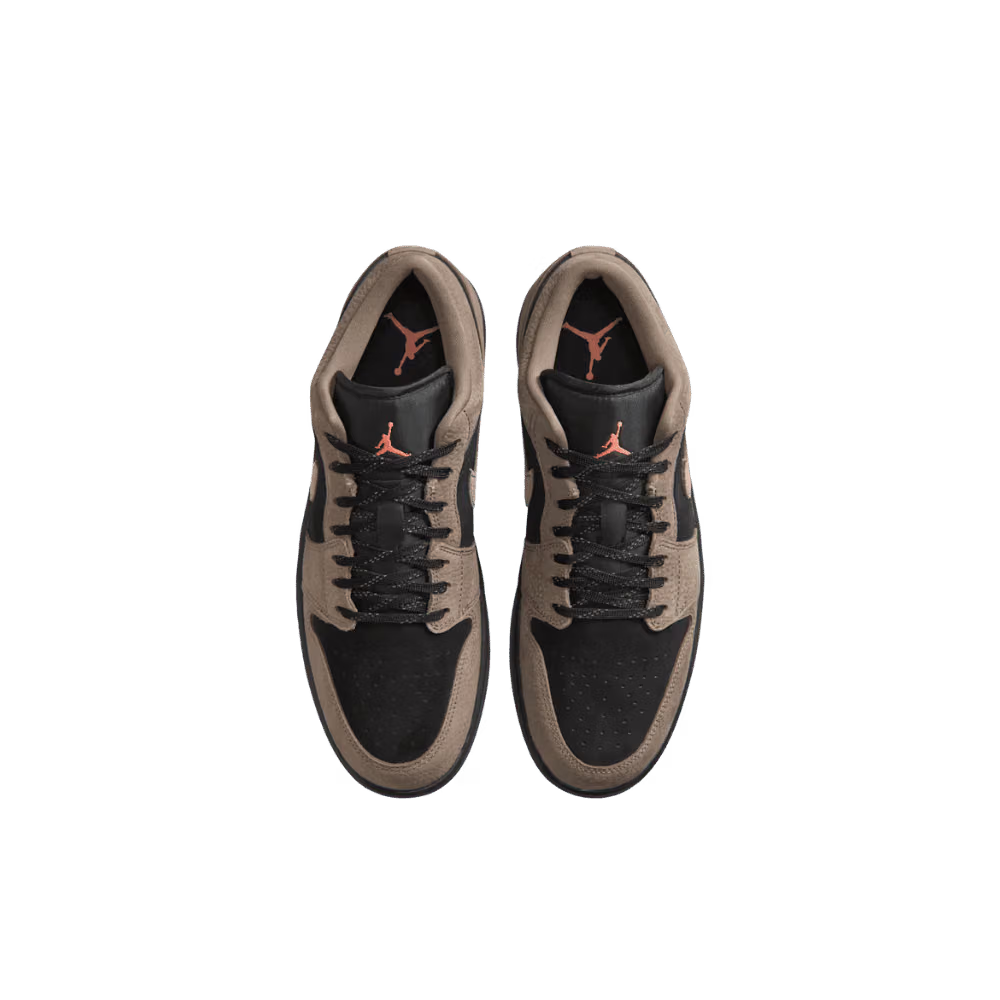 Air Jordan 1 Low SE Olive Grey Black Semi UA