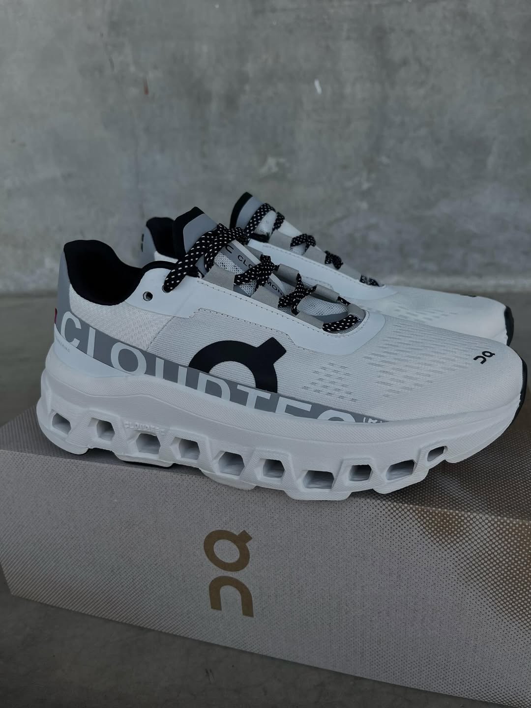 On CloudMonster All White