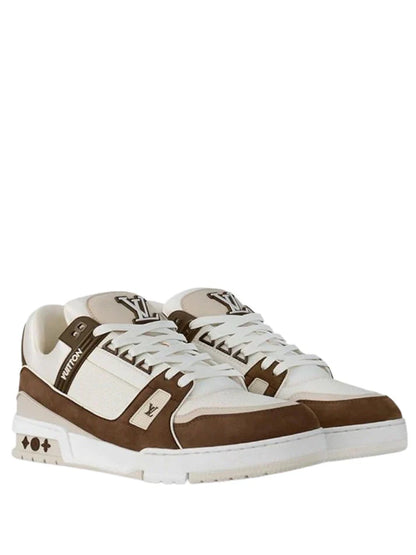 Loui_s Vuitton LV Street Style Trainer Mocha FIx