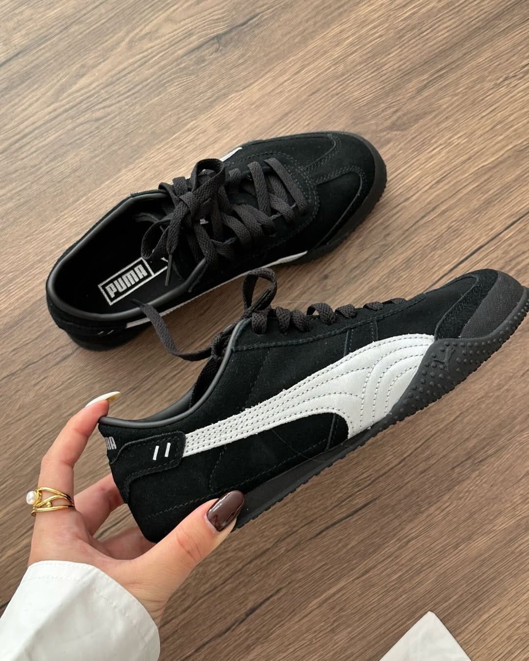 Puma Bella UT "Leather Black Silver"