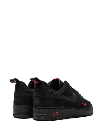 Nik_e Airforce 1 Low Multi Swoosh Black Crimson