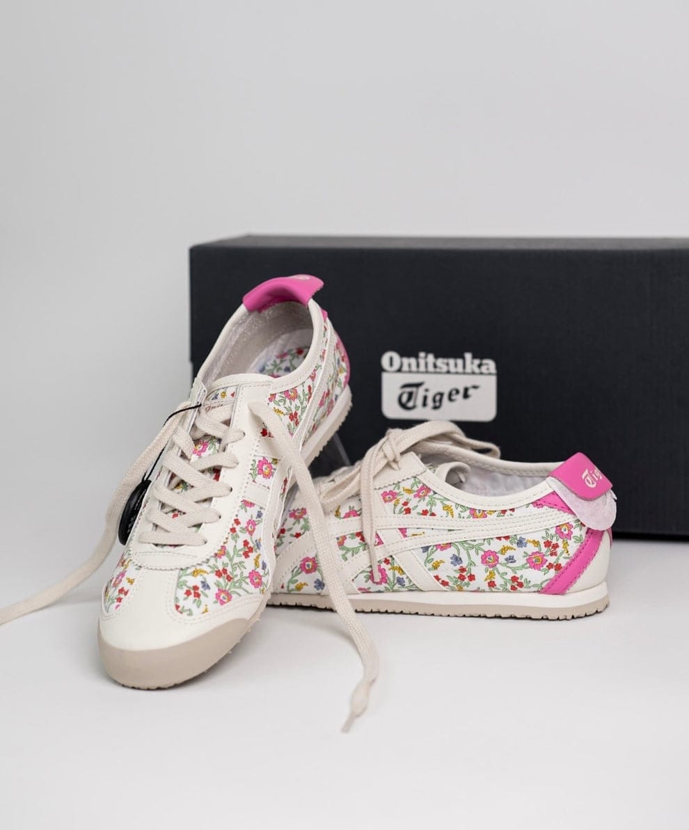 Onitsuka Tiger Mexico 66 Cream Pink Floral