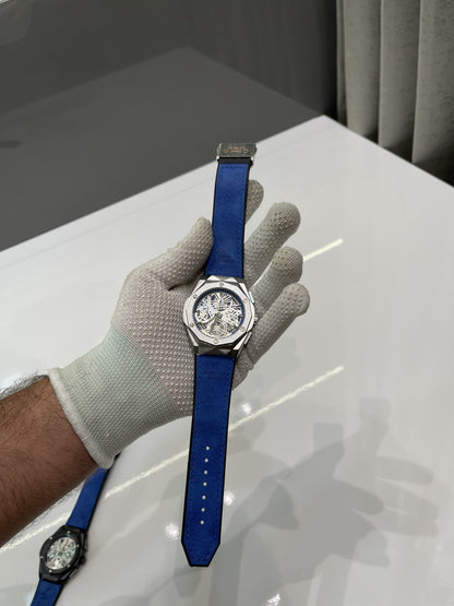 HUBLOT SILVER QUARTZ WATCH