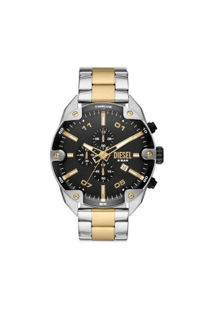 DIESE_L DZ4669 Black Dial Spiked Chronograph Watch (Men