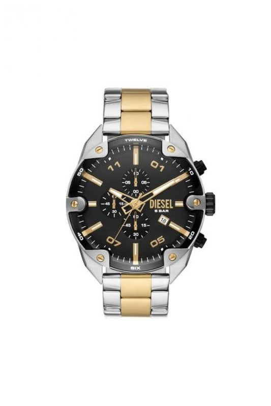 DIESE_L DZ4669 Black Dial Spiked Chronograph Watch (Men