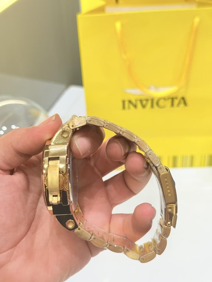 Invicta Gold Big Dial