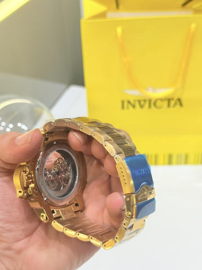 Invicta Gold Big Dial