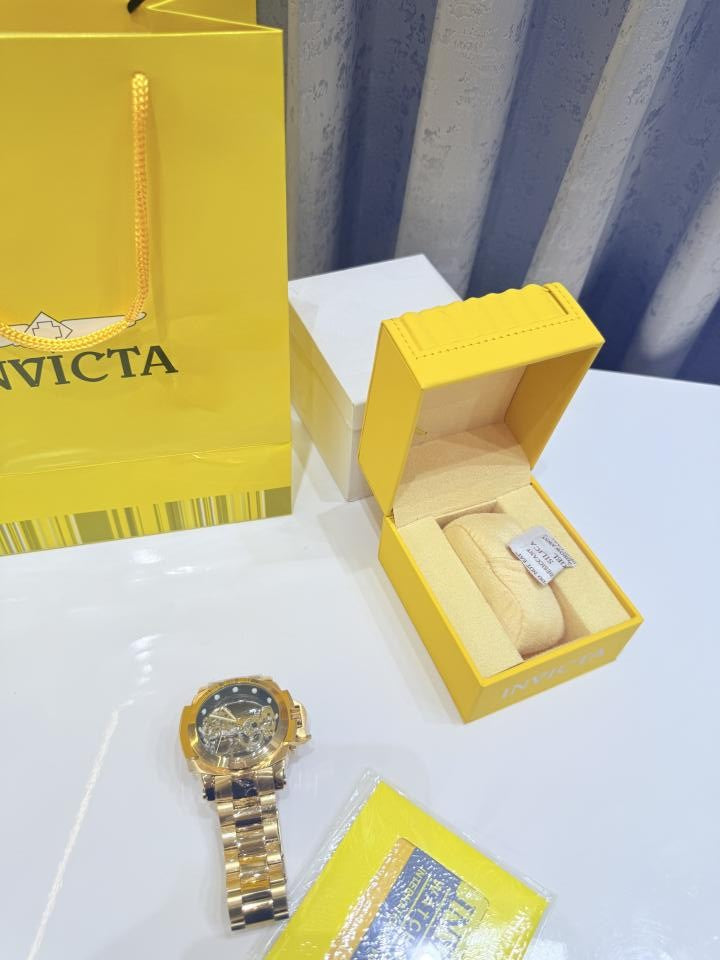 Invicta Gold Big Dial