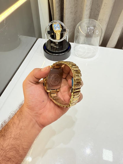 Versace Gold Blue Square