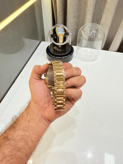 Versace Gold Blue Square