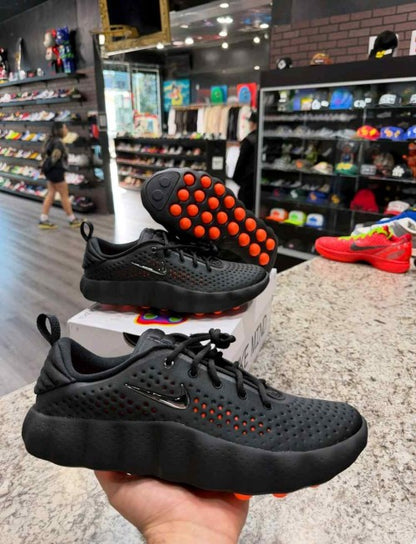 Nikee Mind 002 – Black/Hyper Crimson (Semi UA )