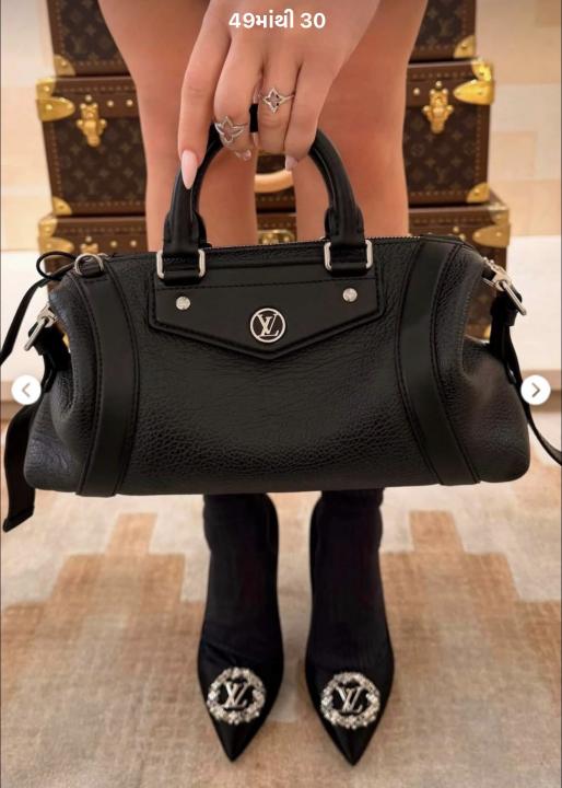 LOUIS VUITTON BLACK LV BIKER BAG PREMIUM