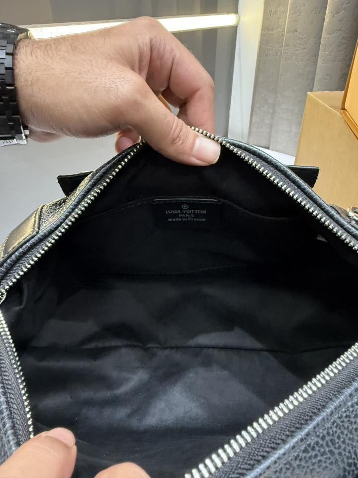LOUIS VUITTON BLACK LV BIKER BAG PREMIUM