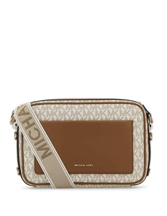 MICHAE.L KORS WHITE MAEVE LARGE POCKET PREMIUM CROSSBODY BAG WITH OG BOX
