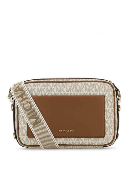 MICHAE.L KORS WHITE MAEVE LARGE POCKET PREMIUM CROSSBODY BAG WITH OG BOX