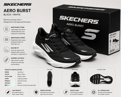 SKECHER_S SKX AERO BURST BLACK FIX