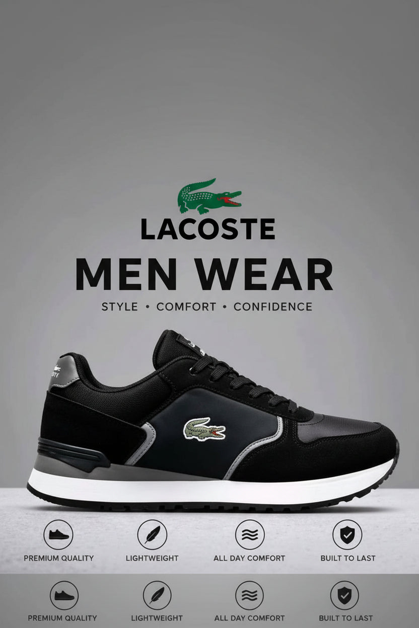 Lacostee Partner Piste blackgrey  SEMI UA