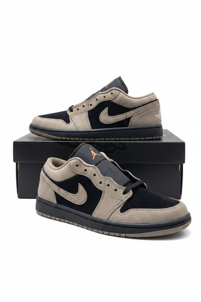 Air Jordan 1 Low SE Olive Grey Black Semi UA