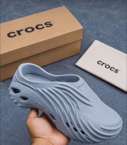 Croccs Echo Wave Clog  GERY
