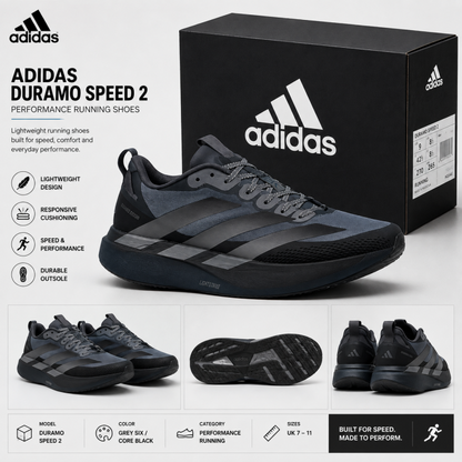 Adidass Adizero Evo Sl ATR Onyx Grey Black