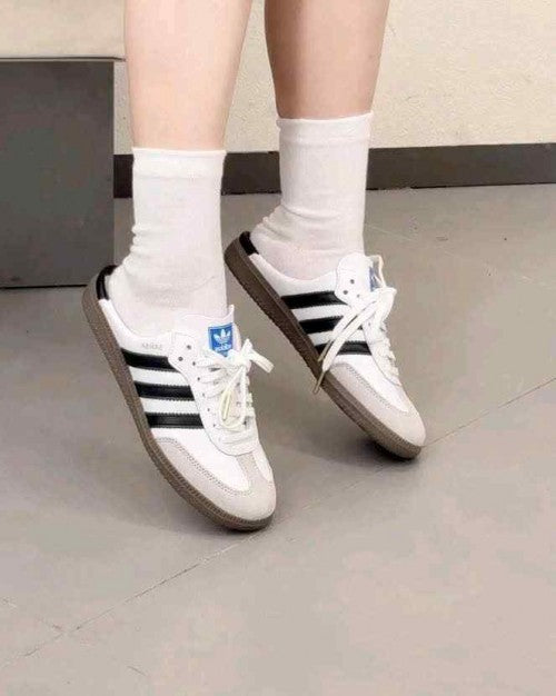 ADIDAAS SAMBA MULE WHITE