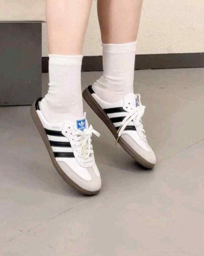 ADIDAAS SAMBA MULE WHITE