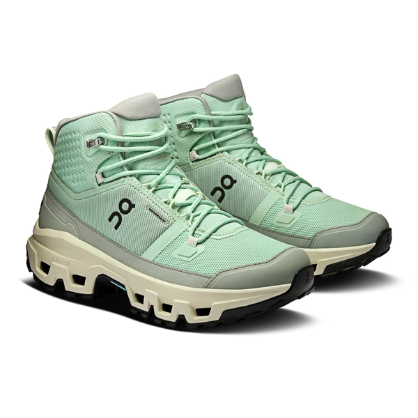 On Running Cloudrock Mid Waterproof "Mineral/Aloe