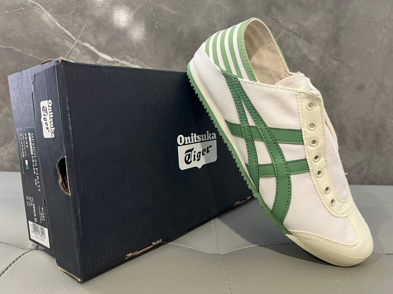 Onitsuka Tiger Mexico 66 Paraty White Green