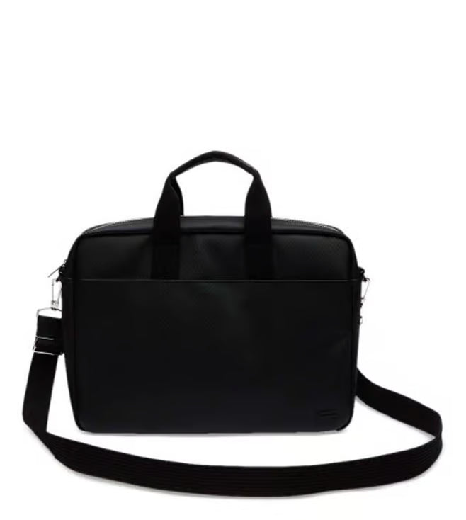 Lacoste Black Laptop Bag Fa 442