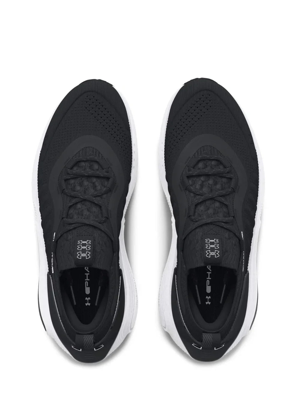 Under Armourr hovr phantom 4 black white