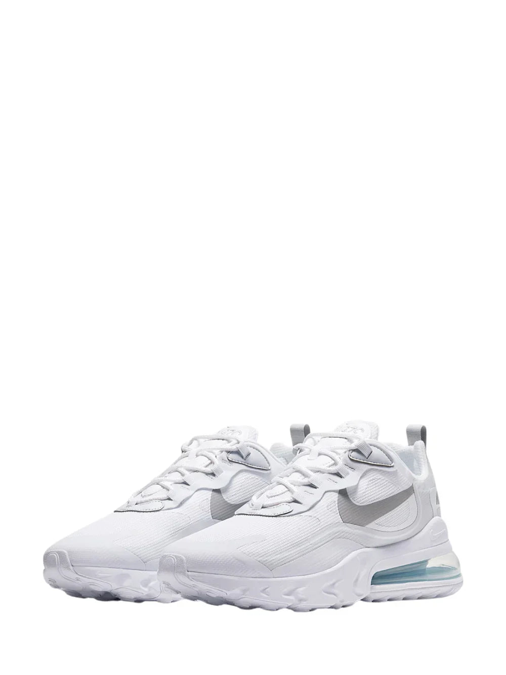 Nike air max 270 react triple white