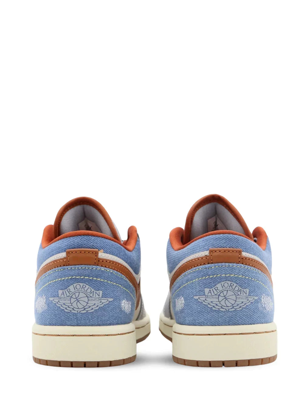 Nike Air Jordan 1 Low Phantom REPAIRED DENIM