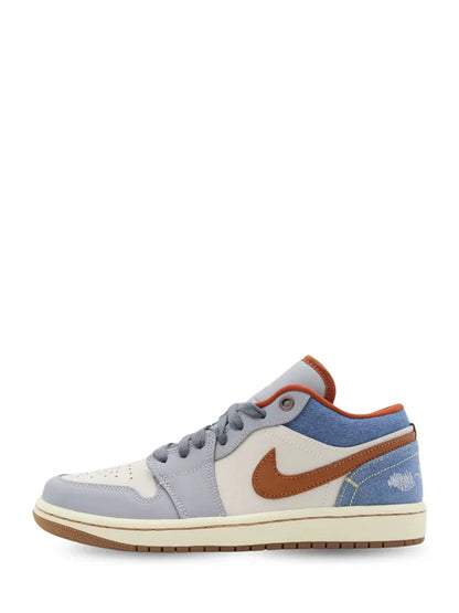 Nikee Air Jordan 1 Low Phantom REPAIRED DENIM
