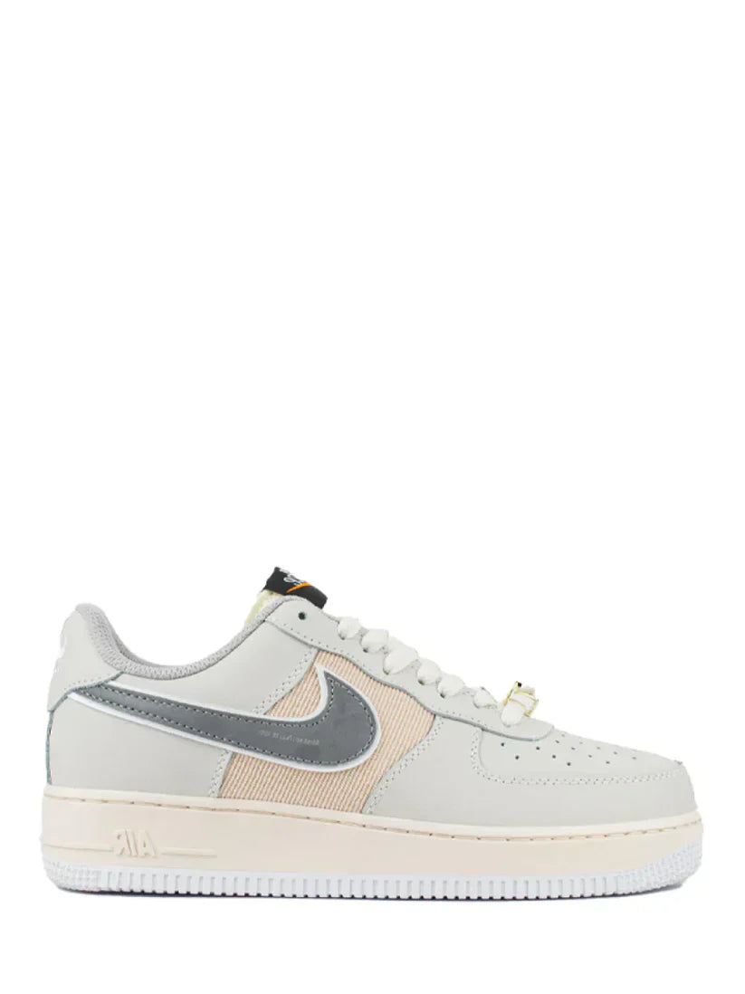 Nik_e Airforce 1 Low Beige Reflective Fix