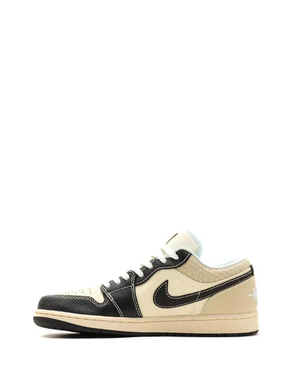 nikee air jordan retro 1 low se coconut milk black