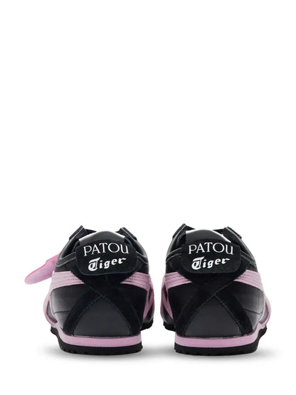 Patou X Onitsukaa Tiger Mexico 66 Black Pink Cotton Candy for her
