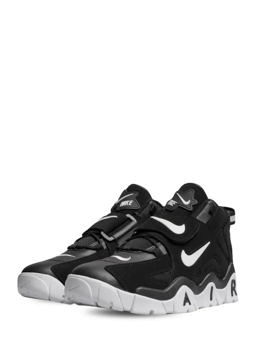 nikee air barrage mid university black