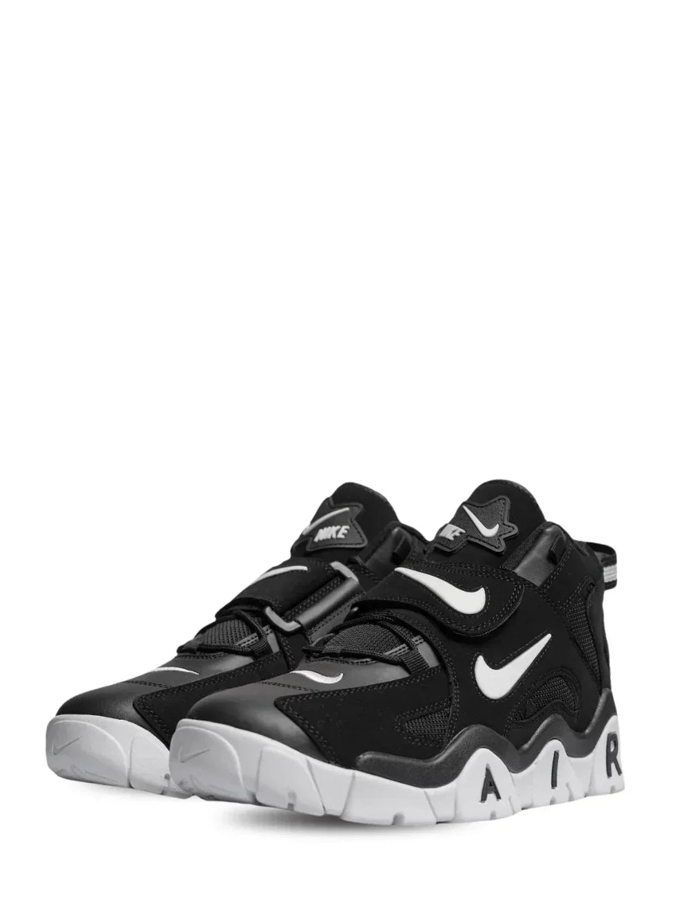 nikee air barrage mid university black