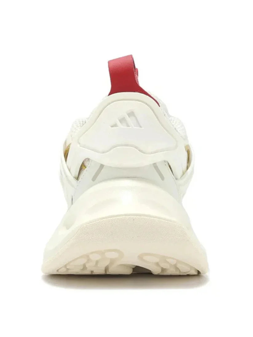 adidass xlg runner white gold metallic red