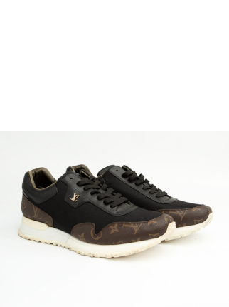 Louis Vuitton LV Leather Calfskin Brown Black