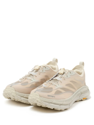 Hoka Satisfy one Mafate Speed 4 Lite Bone