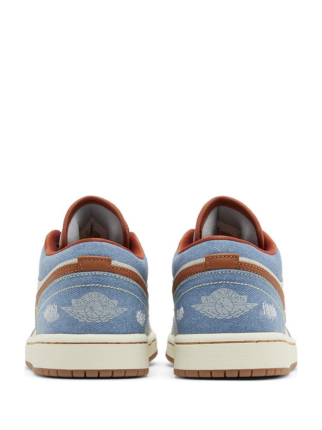 Nikee Air Jordan Retro 1 Low Repaired Denim