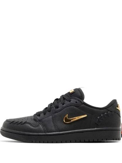 Air jordan retro 1 make black metallic gold 103