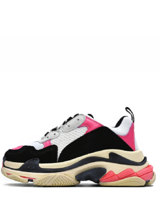 Balenciaga triple s trainers pink. 07