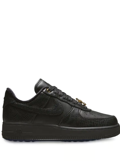 nik ee Airforce 1 Black Low Pony Hair