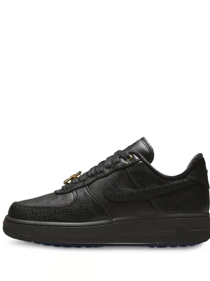 nik ee Airforce 1 Black Low Pony Hair